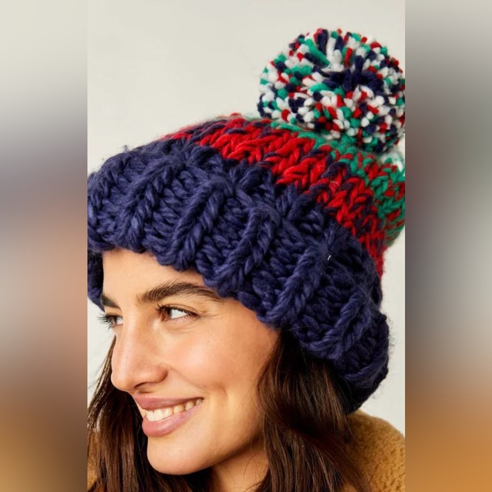 Free People Pom Beanie